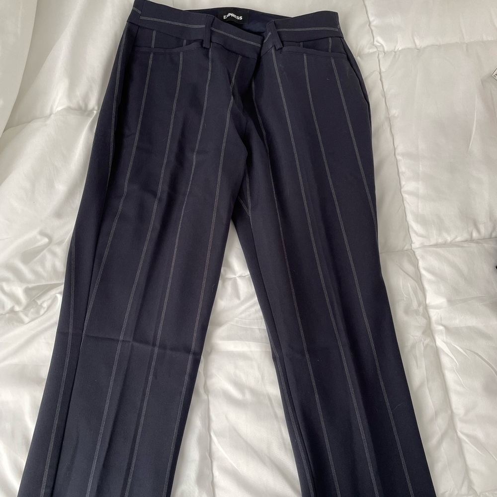 Striped Work Pants